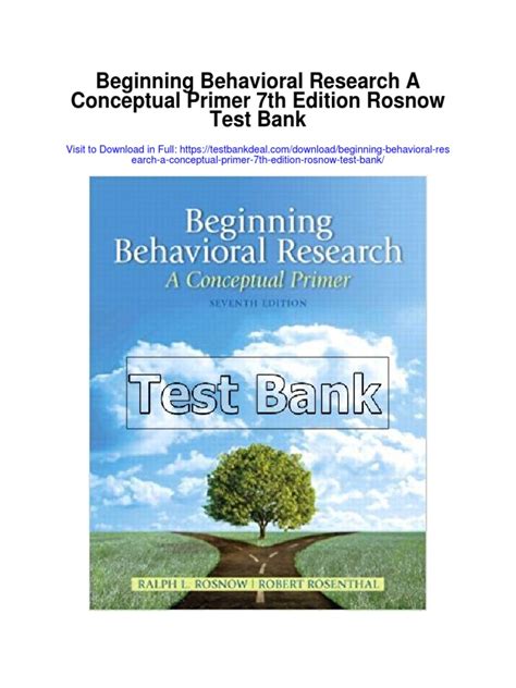 Beginning Behavioral Research A Conceptual Primer Ebook Kindle Editon